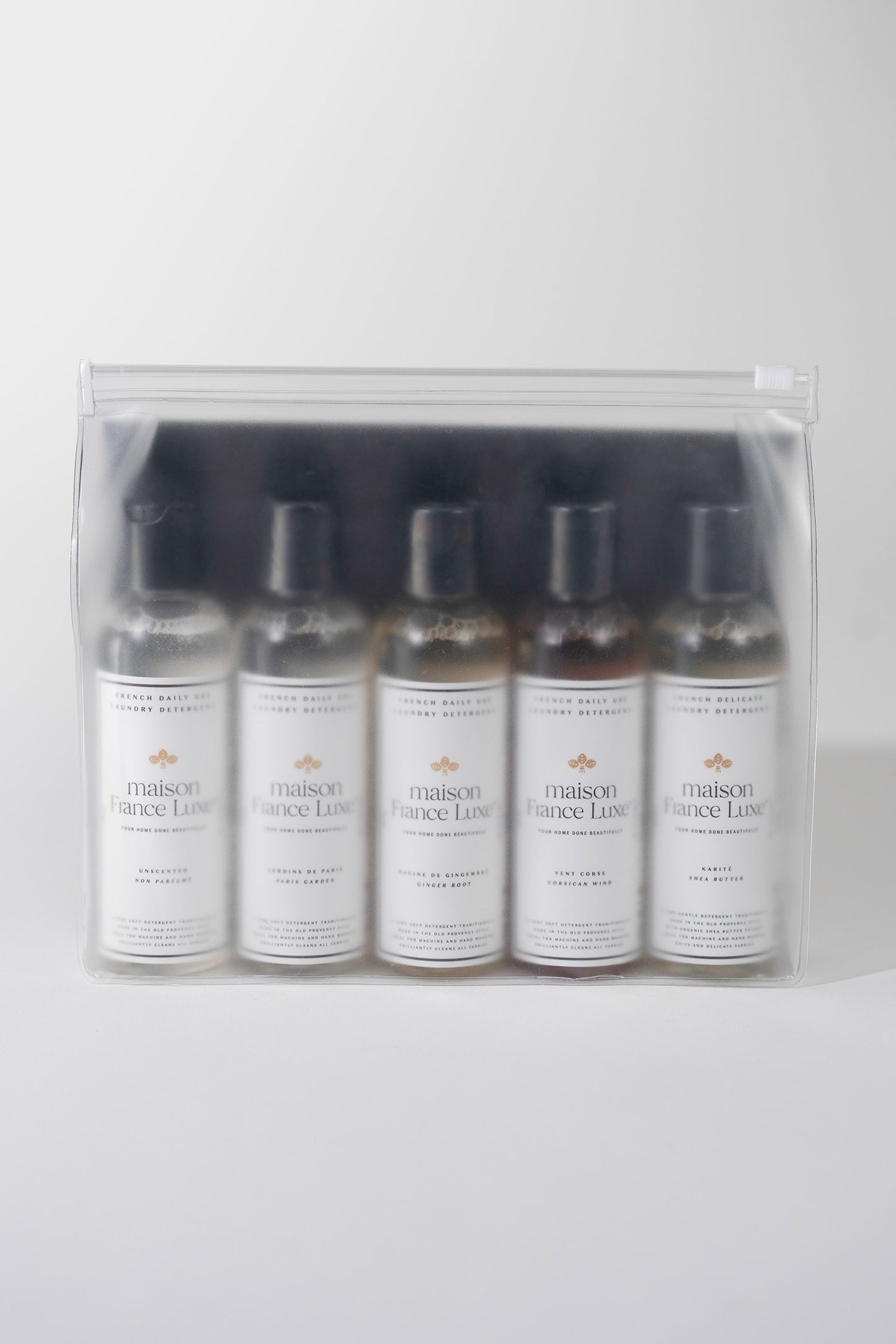 Luxe Laundry Detergent Sample Collection
