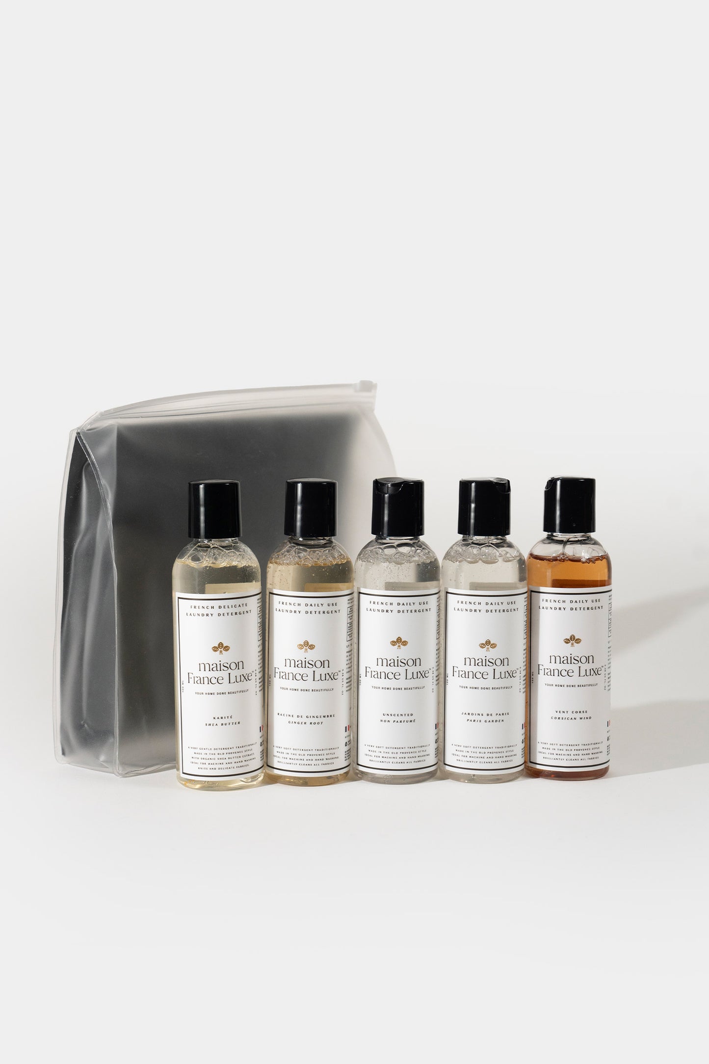 Luxe Laundry Detergent Sample Collection