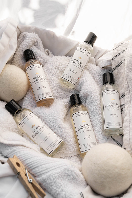Sample Luxury Laundry Detergents to find your favorite, made in France Laundry soap
