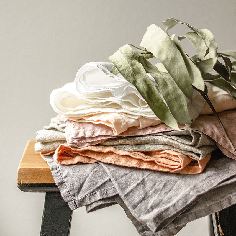 folded linens