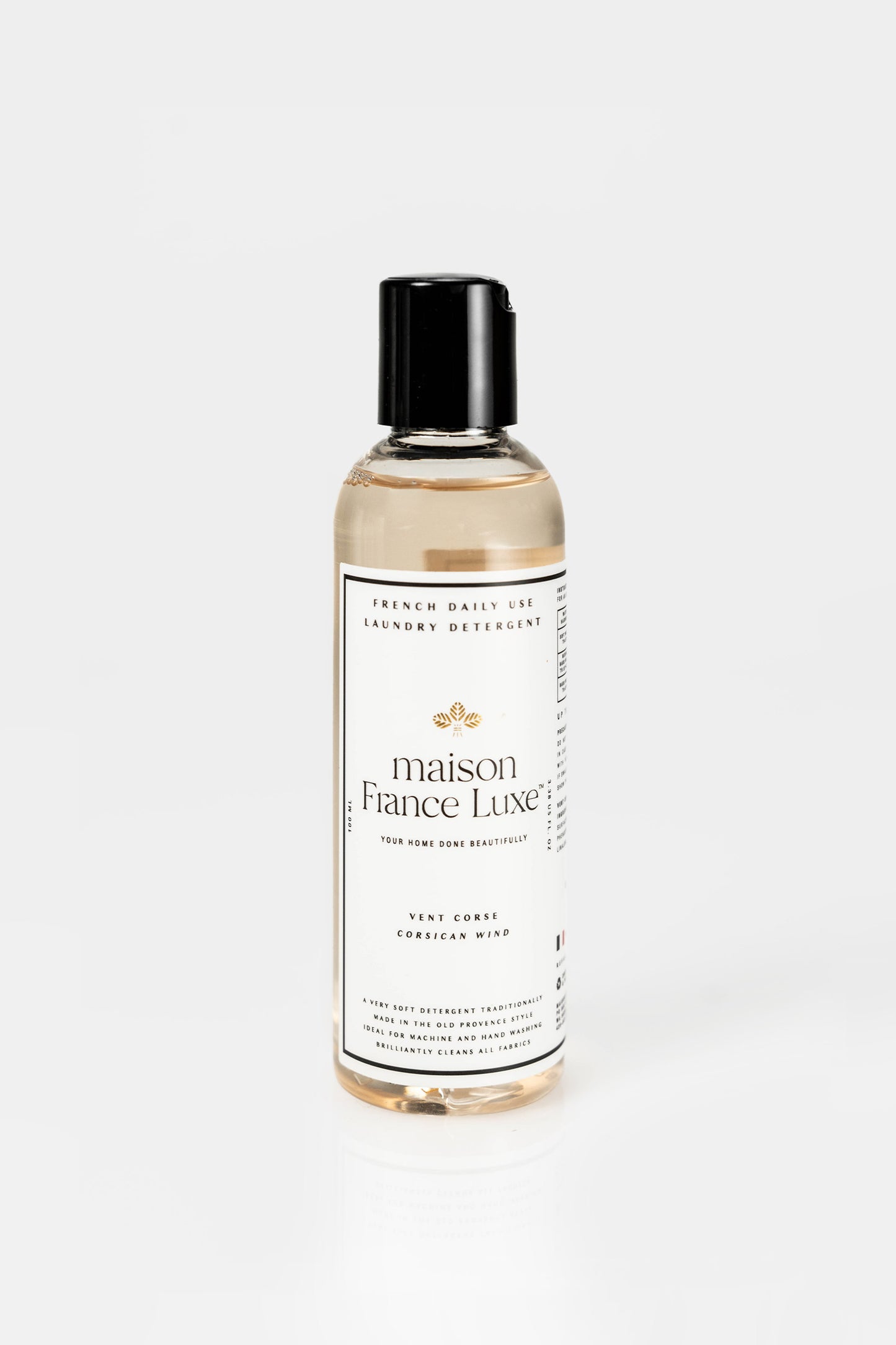 Natural laundry soap in a travel size.